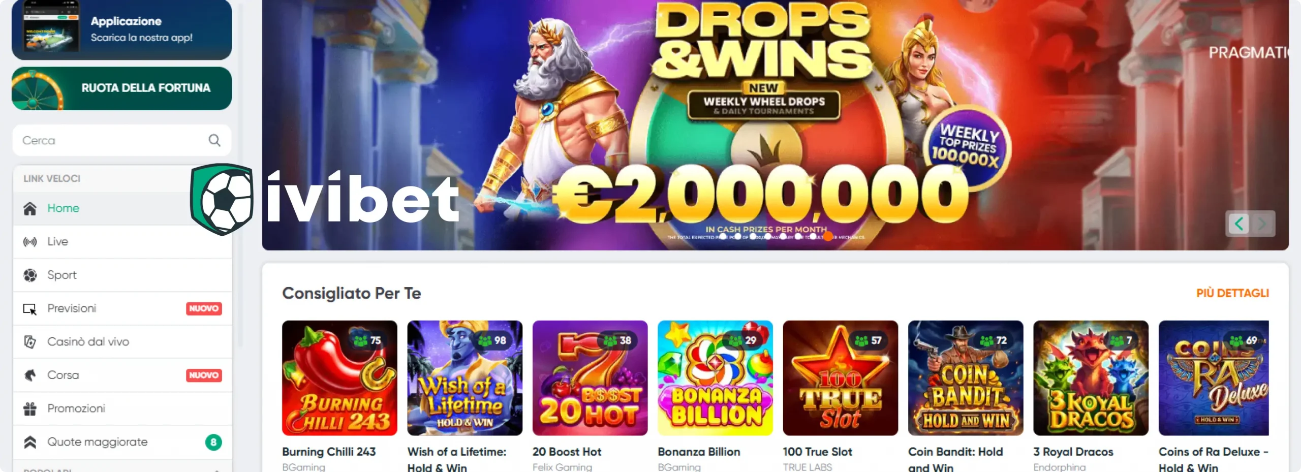IviBet Casinò dal Vivo IviBet Casinò dal Vivo